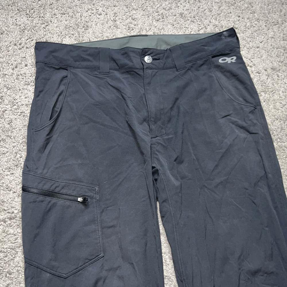 Outdoor Research Pants Mens 32x30 Black Ferrosi Hiking Outdoors Stretch